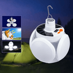SOLARGLOW Cube – Portable Solar Outdoor Light with Foldable Design & Long Battery Life