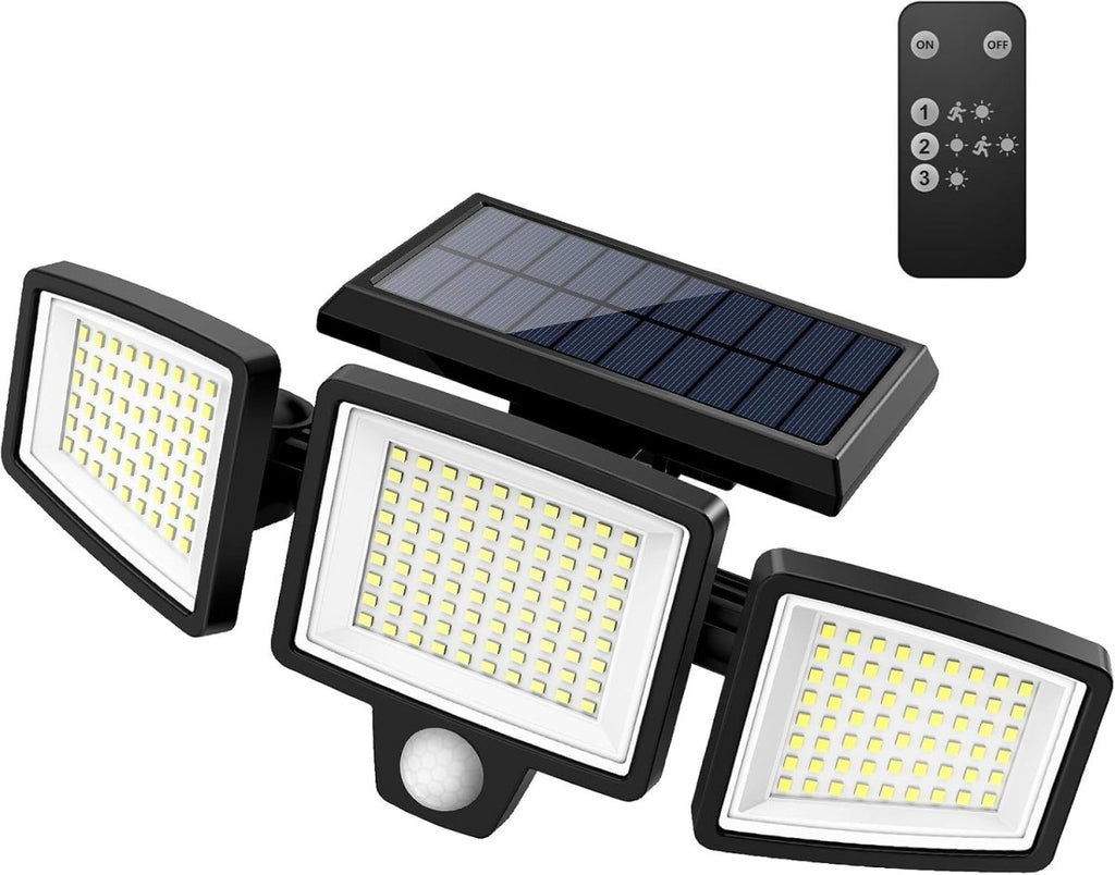 SOLARGUARD – Solar Security Light with Motion Sensor and Remote Control