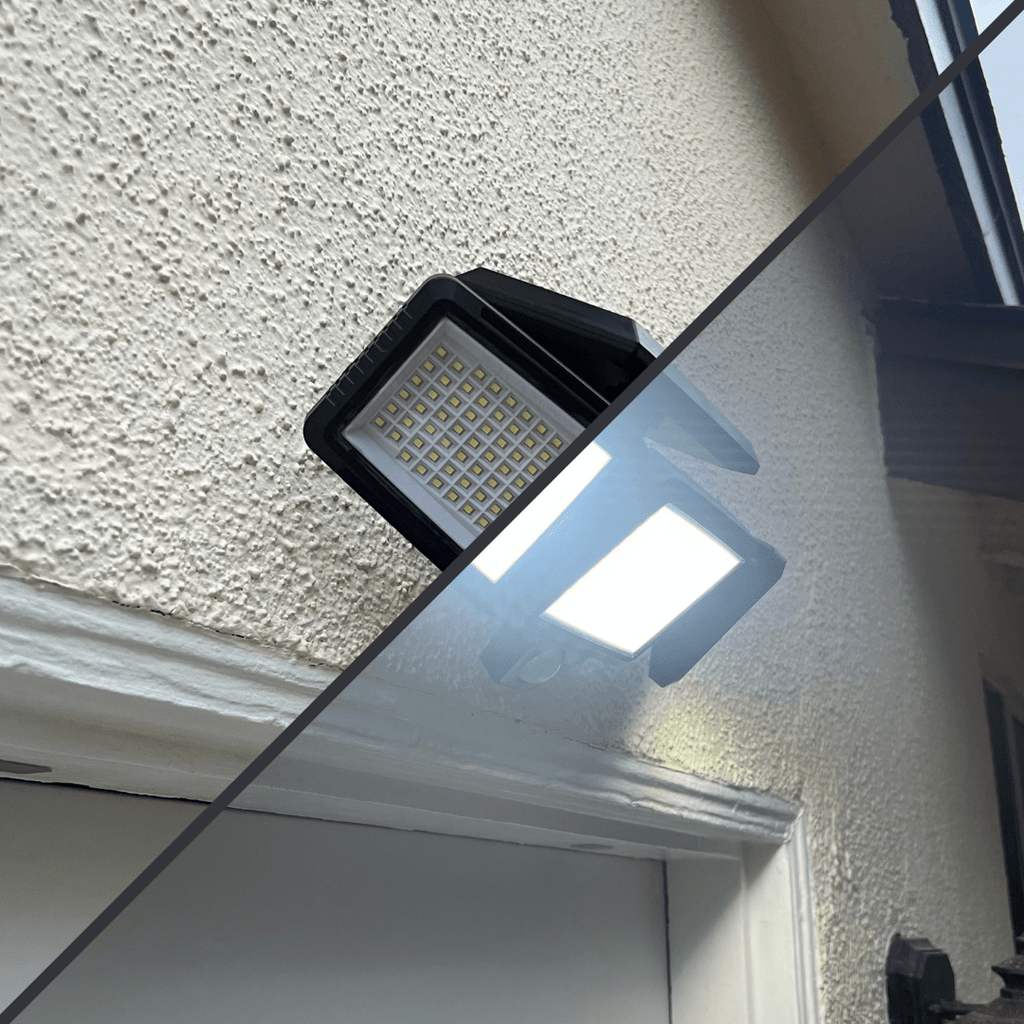 SOLARGUARD – Solar Security Light with Motion Sensor and Remote Control