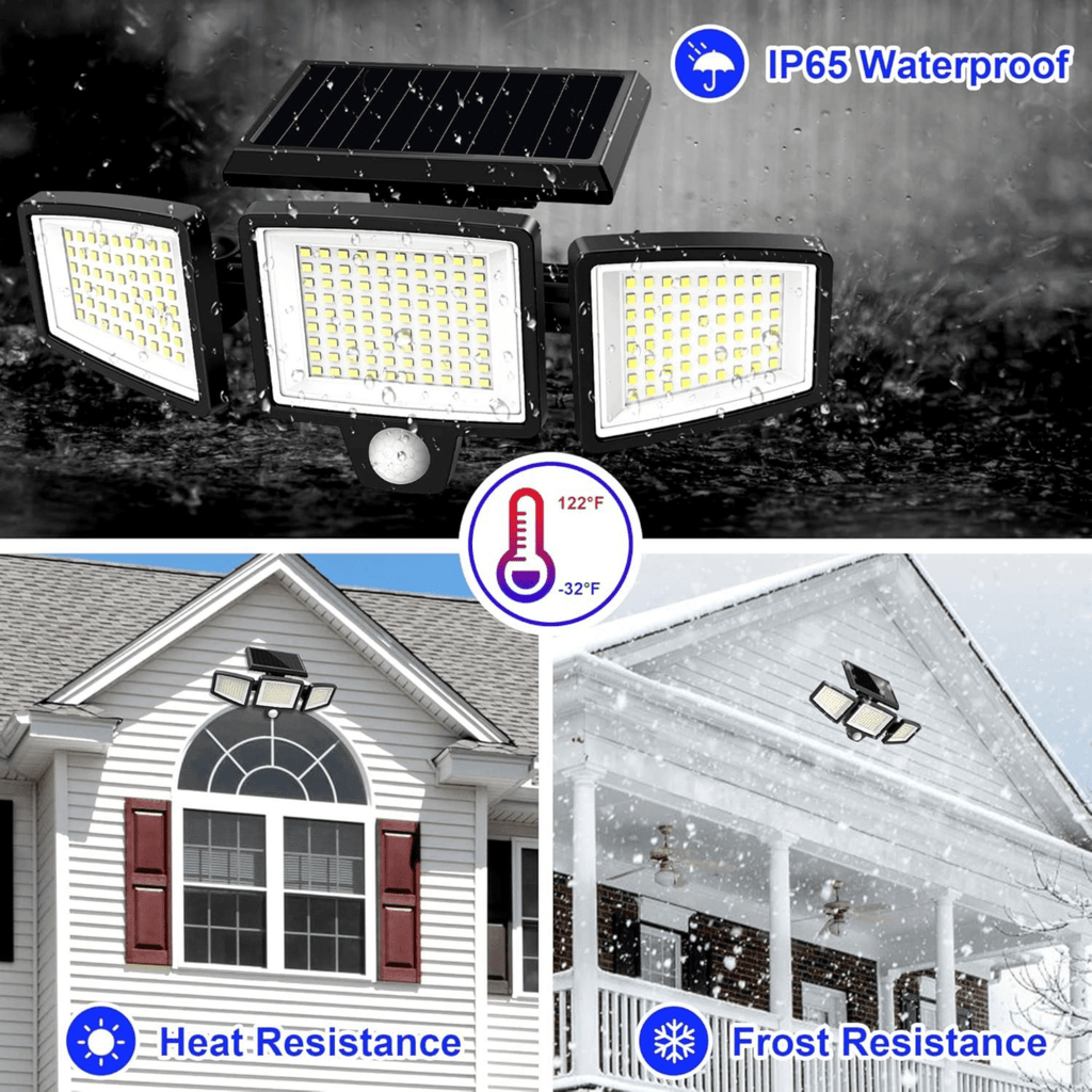 SOLARGUARD – Solar Security Light with Motion Sensor and Remote Control