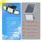 SOLARGUARD – Solar Security Light with Motion Sensor and Remote Control