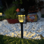SOLARSPIKE – 2 Pack Solar Powered Pathway Lights for Outdoor Garden Illumination