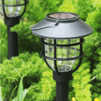 SOLARSPIKE – 2 Pack Solar Powered Pathway Lights for Outdoor Garden Illumination