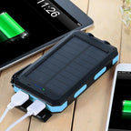 SOLARVAULT – Waterproof Solar Power Bank with 500000mAh for Outdoor Adventures