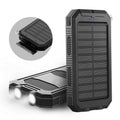 SOLARVAULT – Waterproof Solar Power Bank with 500000mAh for Outdoor Adventures