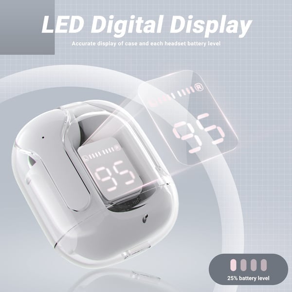 SONICPULSE – Wireless Bluetooth Earbuds with LED Display & Deep Bass Sound