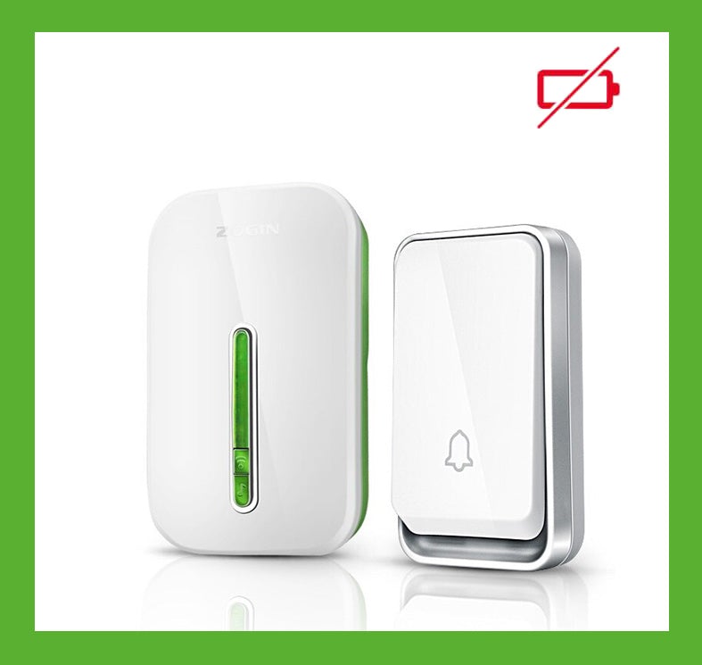 Wireless Smart Doorbell Without Battery – Waterproof & Energy Efficient