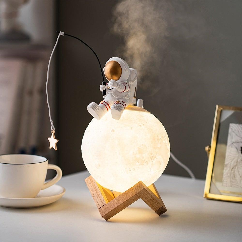 Air humidifier lamp
