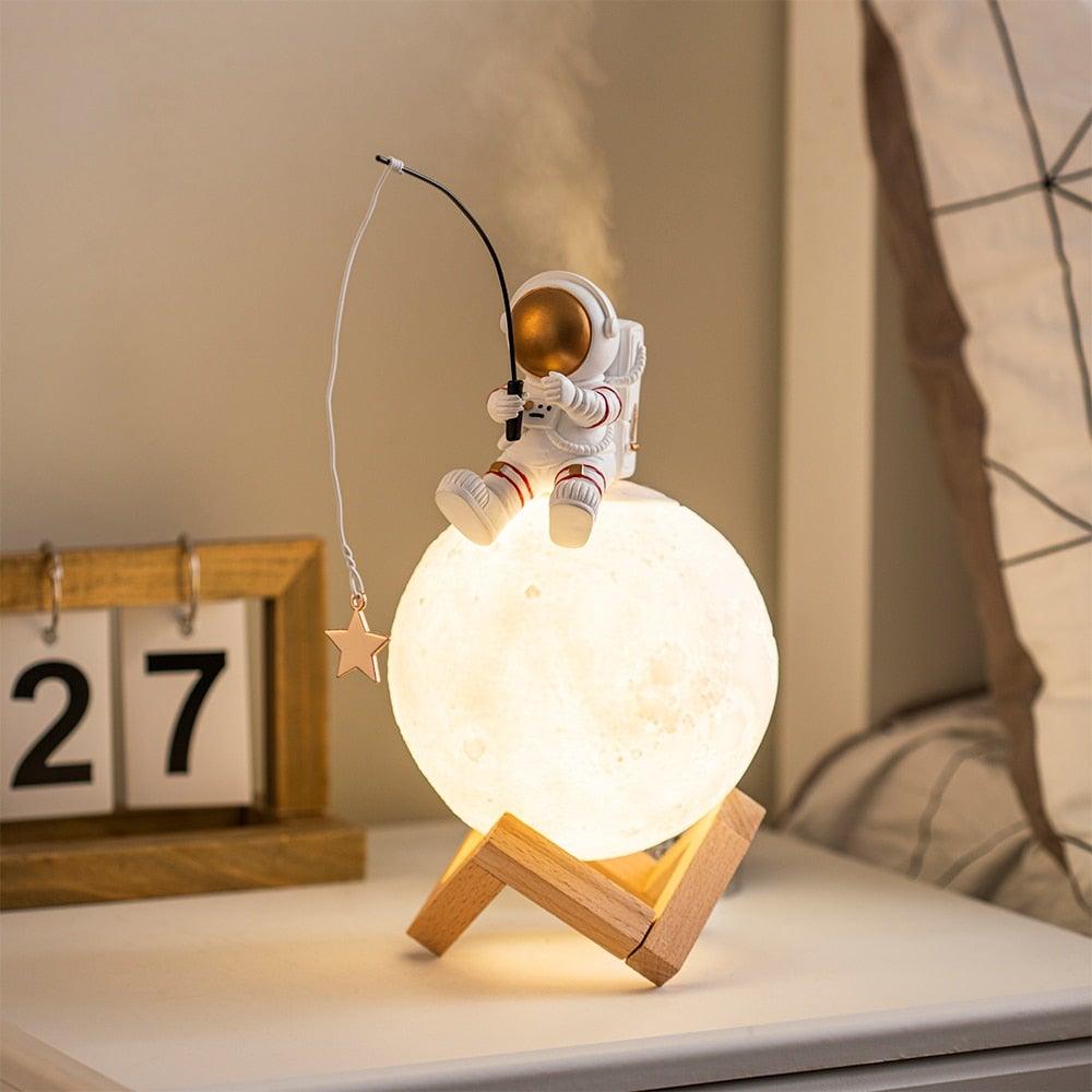 Air humidifier lamp