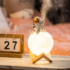 Air humidifier lamp