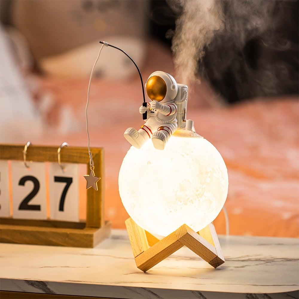 Air humidifier lamp