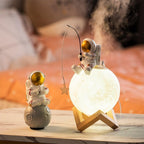 Air humidifier lamp