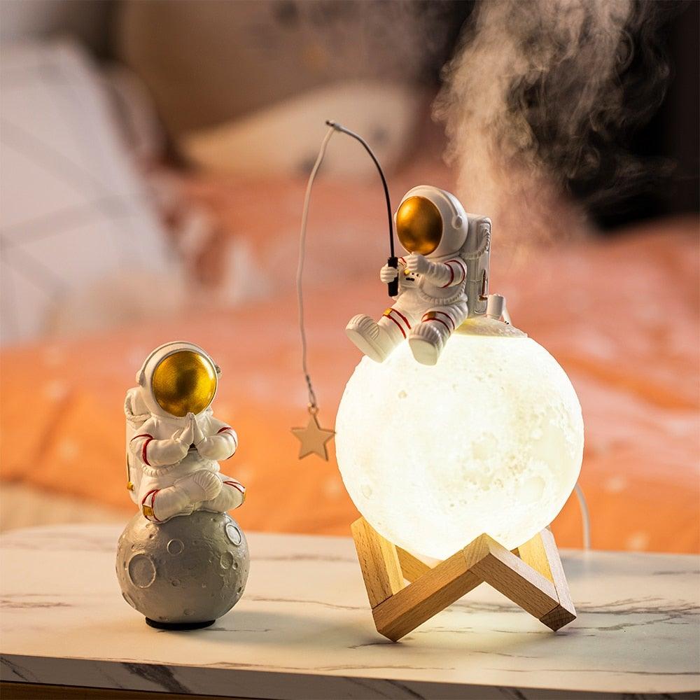Air humidifier lamp