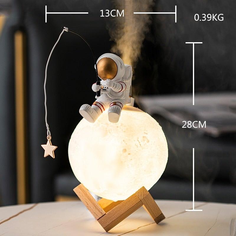 Air humidifier lamp