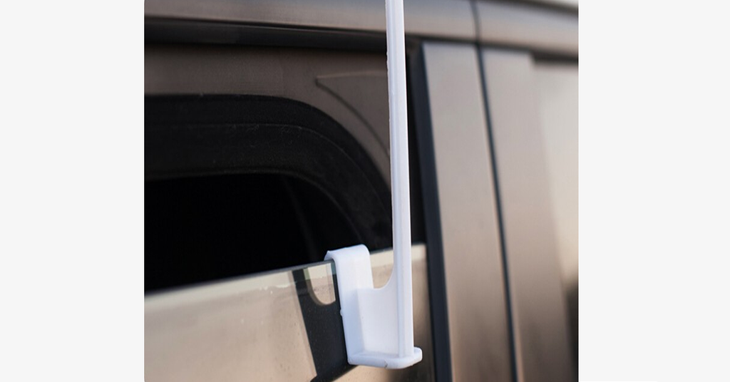 Argentine Flag Car Window Pole Decoration – Go patriotic with minimal display!