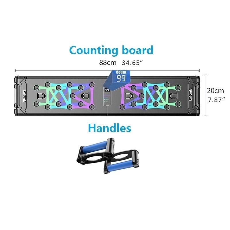 Spartan Push-Up Board - Smart Push-Up Board