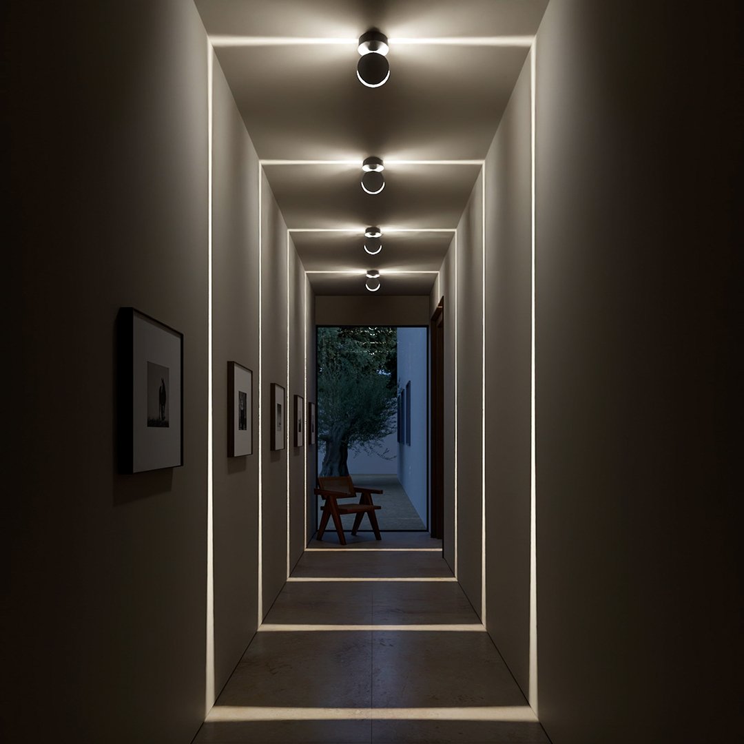 NovaWall LED Wall Light with Color Changing Design