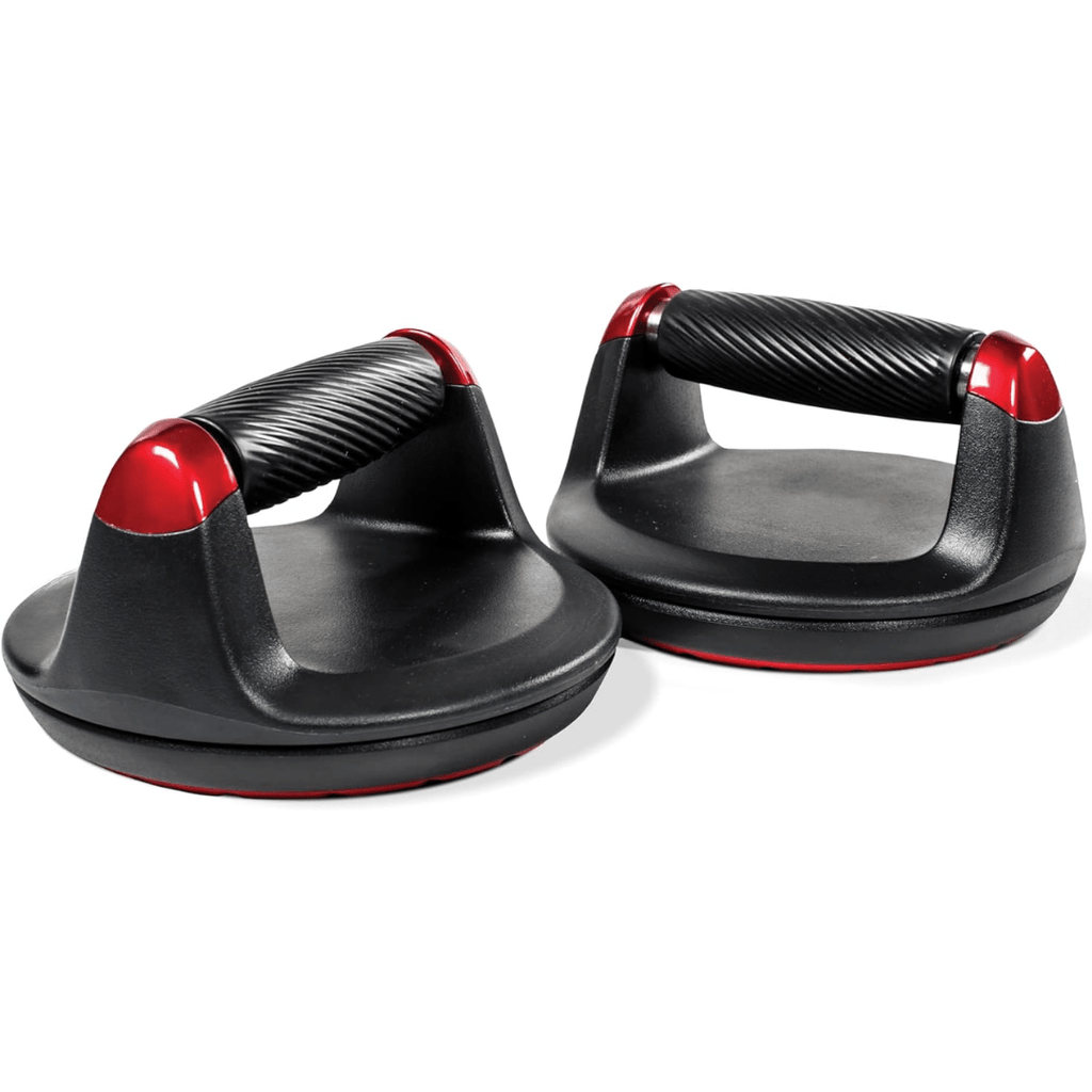 Spinfit Rotating Push-Up Handles – Ergonomic Wrist Protection – 180 kg Capacity – Dynamic Strength Training for Chest, Shoulders & Core