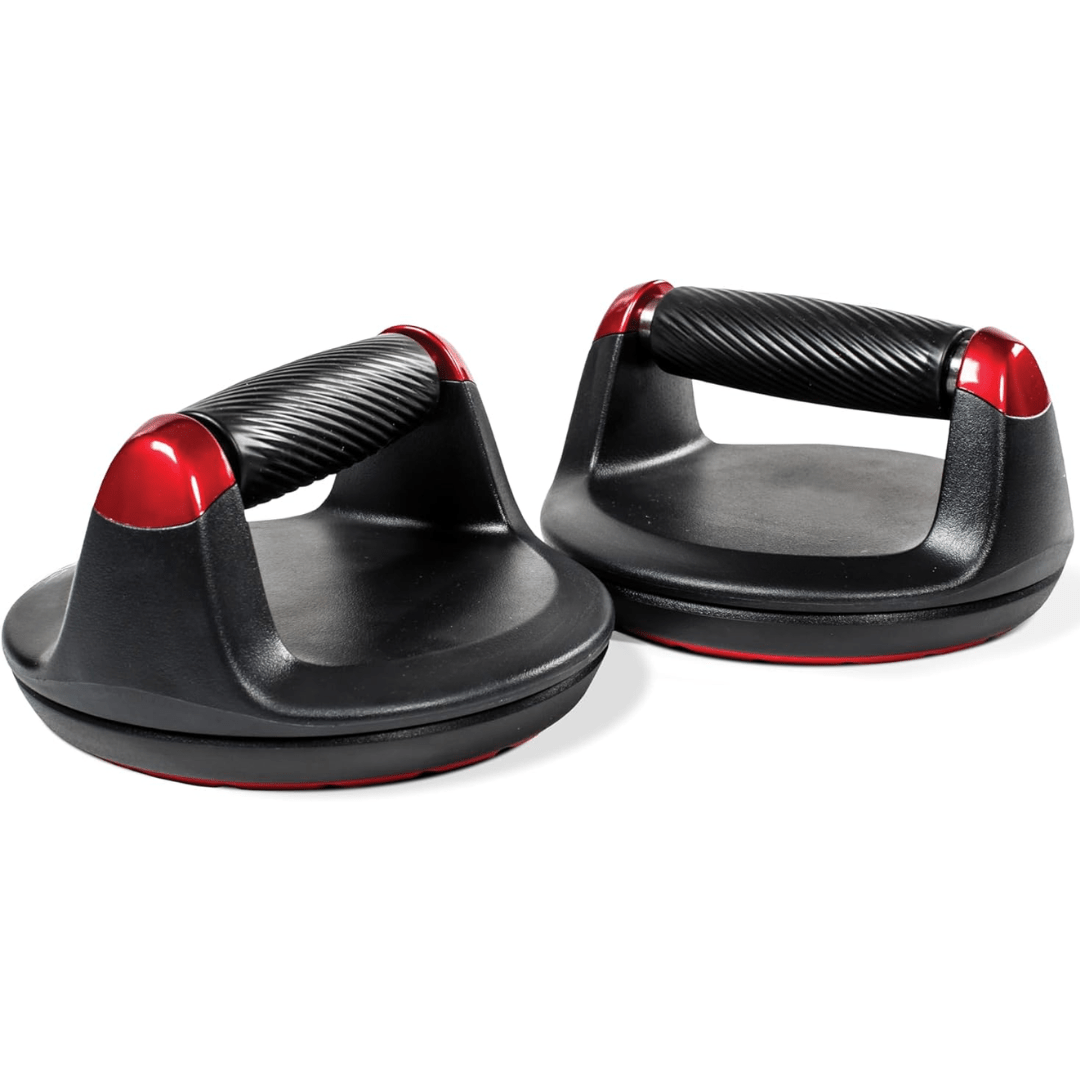 Spinfit Rotating Push-Up Handles – Ergonomic Wrist Protection – 180 kg Capacity – Dynamic Strength Training for Chest, Shoulders & Core