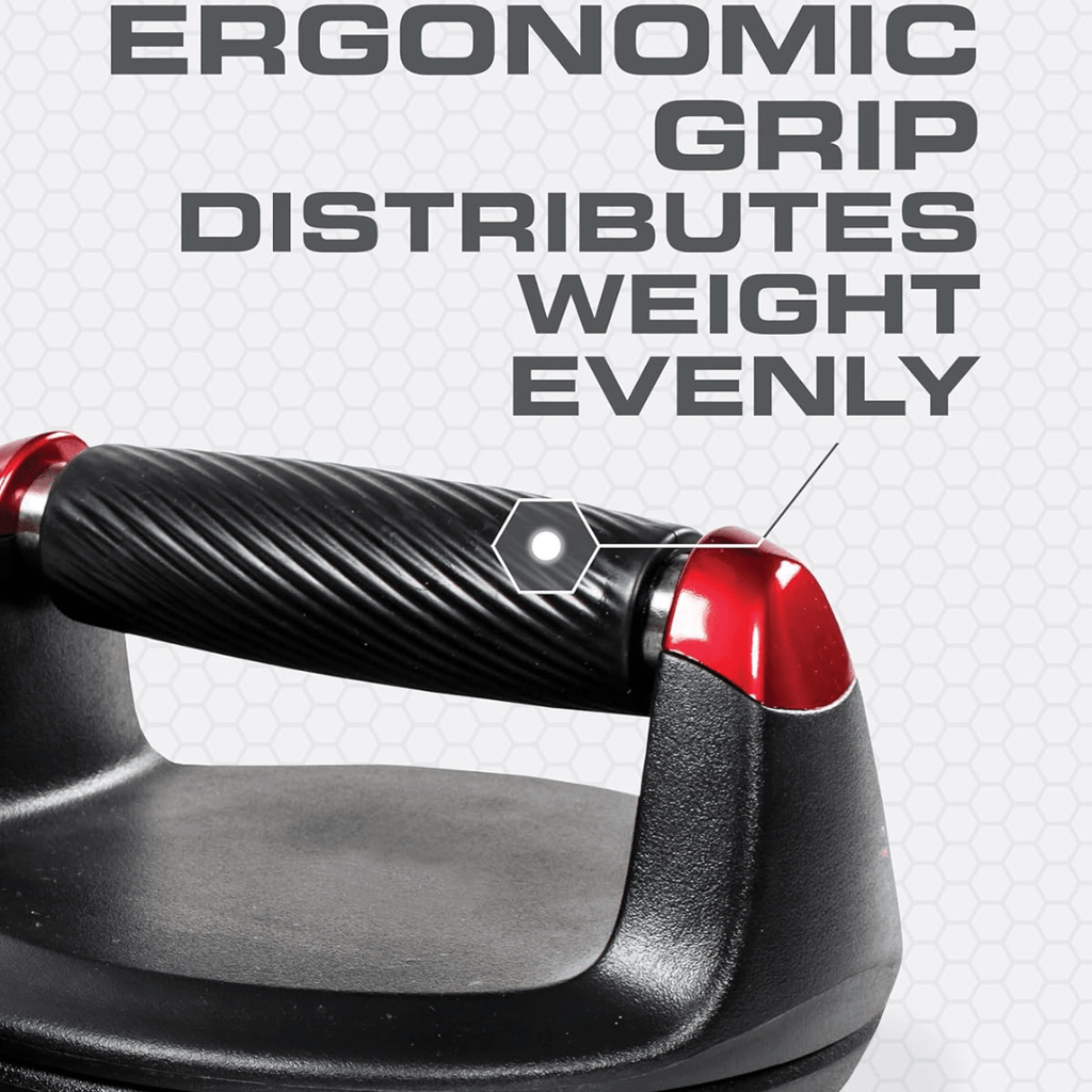 Spinfit Rotating Push-Up Handles – Ergonomic Wrist Protection – 180 kg Capacity – Dynamic Strength Training for Chest, Shoulders & Core