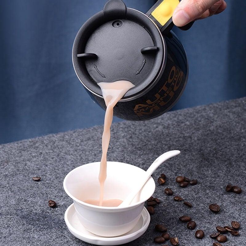 Automatic Self-Stirring Magnetic Mug