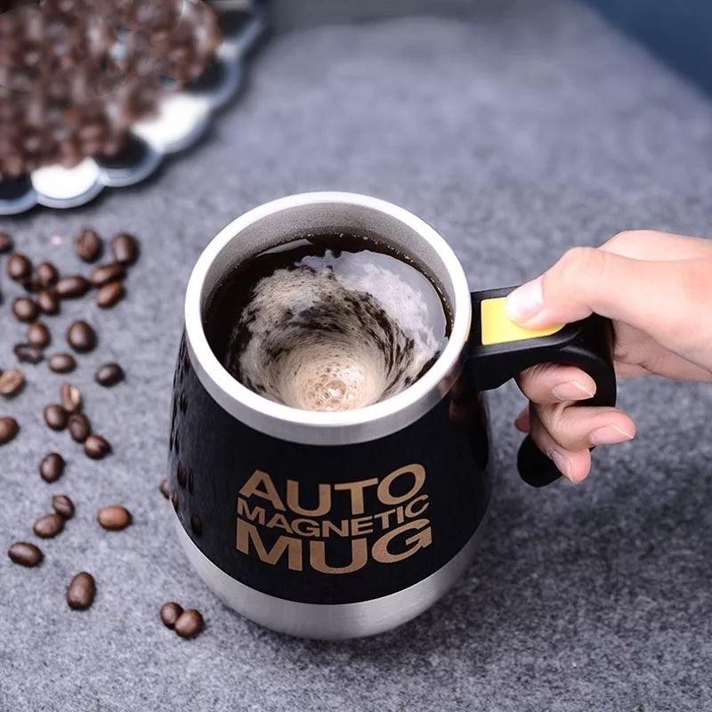 Automatic Self-Stirring Magnetic Mug
