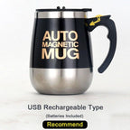Automatic Self-Stirring Magnetic Mug