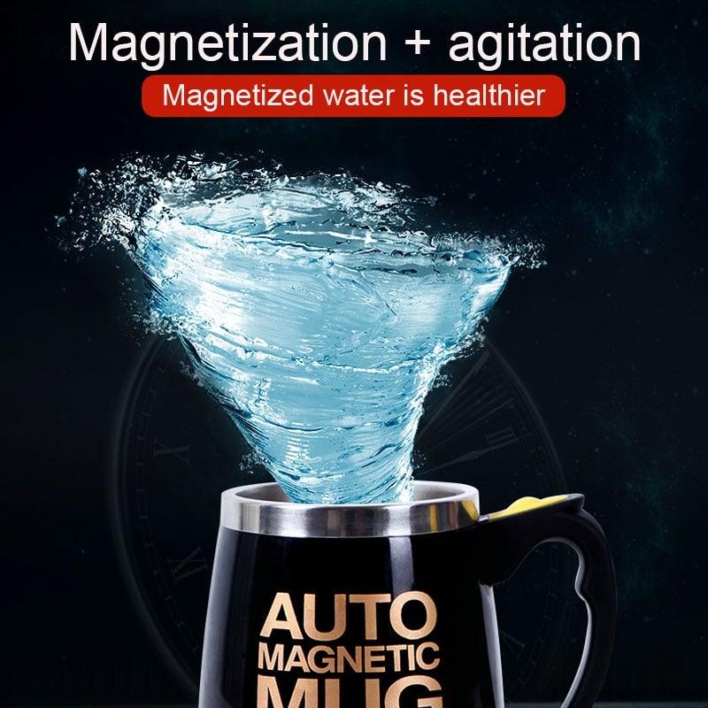 Automatic Self-Stirring Magnetic Mug
