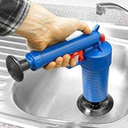 High Pressure Air Drain Blaster - Drain Cleaner Clogged Pipes and Drains
