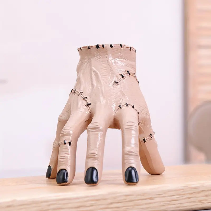 Bone Hand Shaped Pen Holder