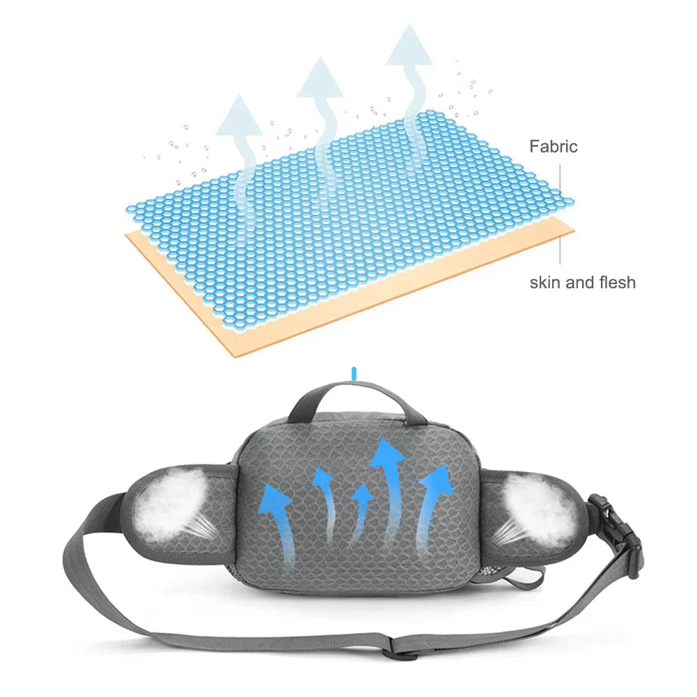 Sport Hip Bag with Bottle Holder - Vega