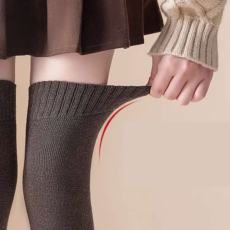 Thickened high socks