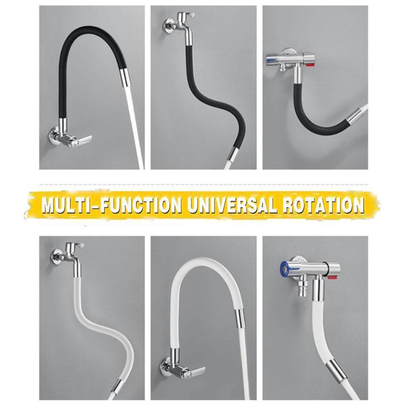 Universal foaming extension tube