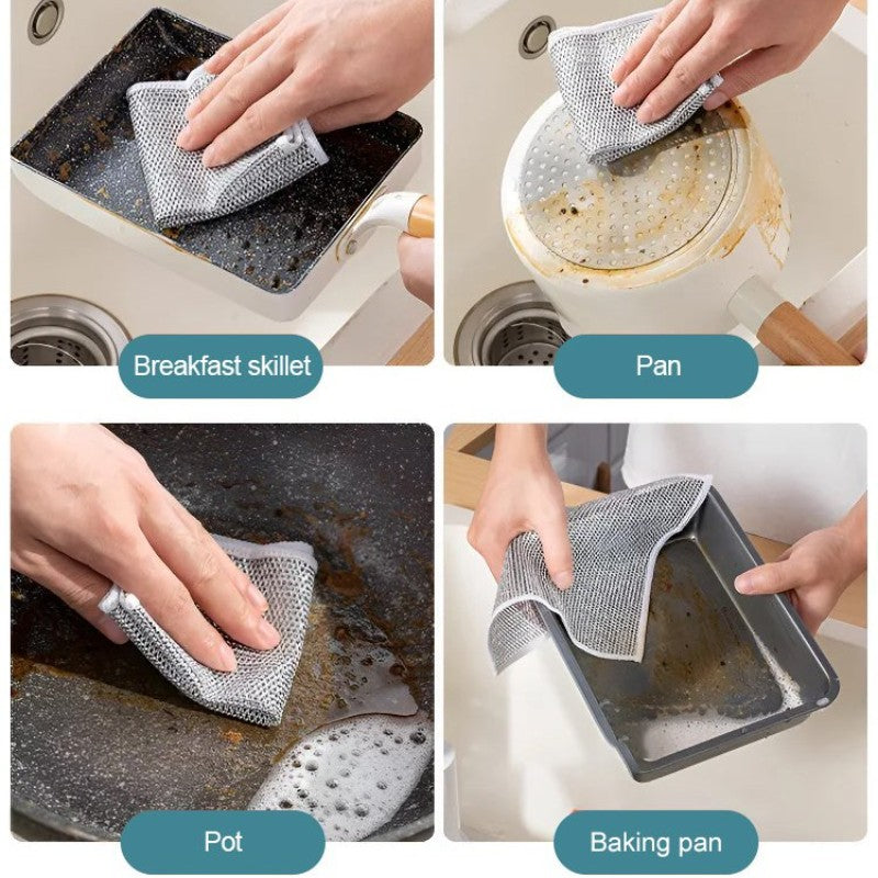 Metal dish towels (double layer)