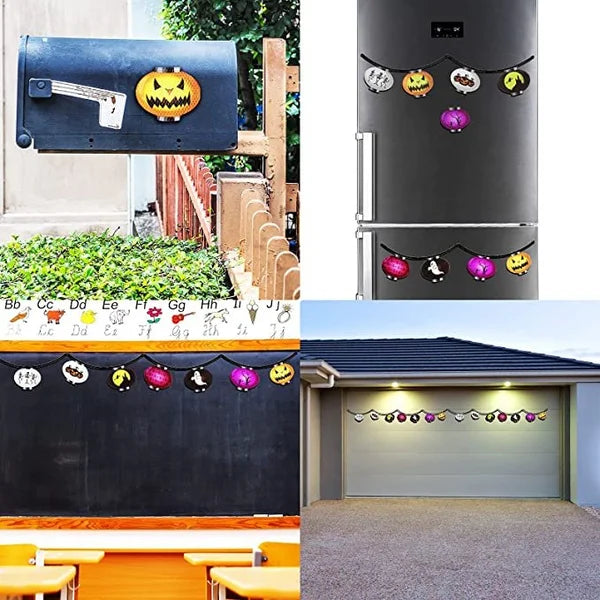 Reflective Light Bulb Magnets Decorations