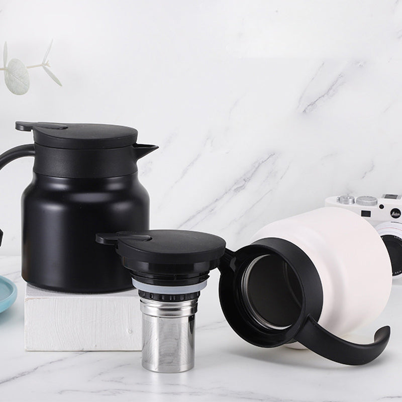 Portable stainless steel kettle | Compact tea solution for any location