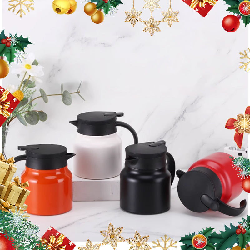 Portable stainless steel kettle | Compact tea solution for any location