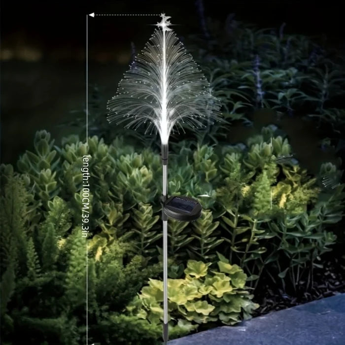 Solar Christmas Tree Lighting - LumiTree
