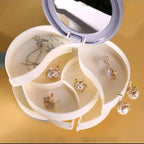 Perfect Gift-4 Layer Rotatable Jewelry Storage Box