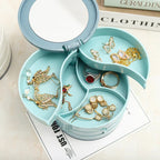 Perfect Gift-4 Layer Rotatable Jewelry Storage Box
