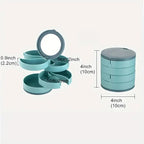 Perfect Gift-4 Layer Rotatable Jewelry Storage Box