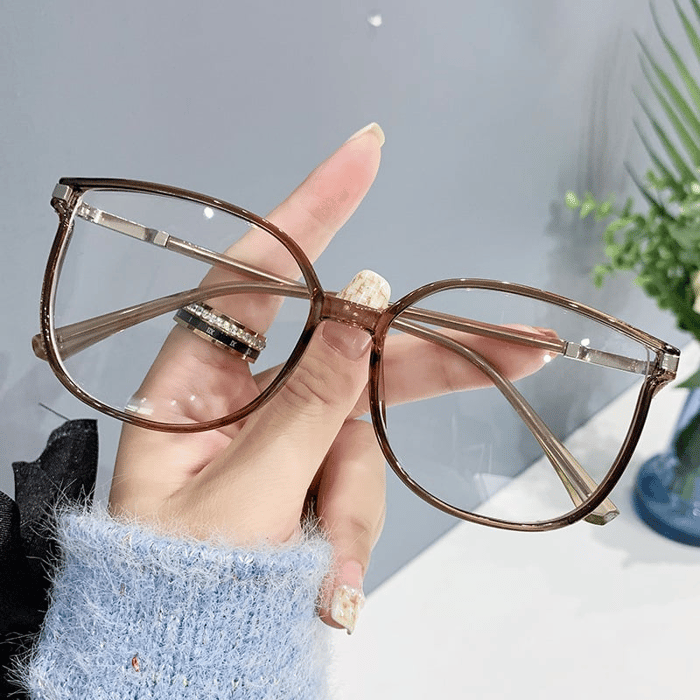 Portable, fashionable blue light blocking reading glasses for women⭐