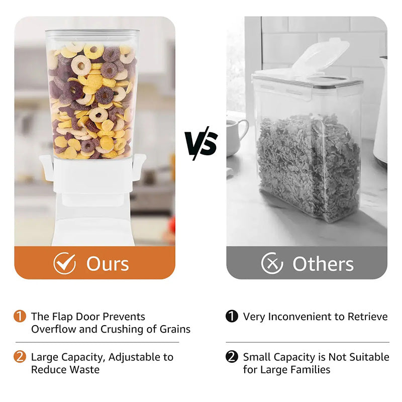 Vertical Grains Dispenser - CerealKeeper
