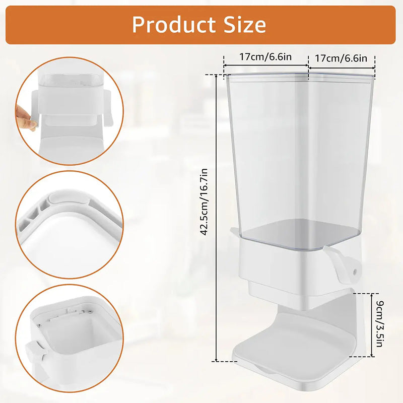 Vertical Grains Dispenser - CerealKeeper