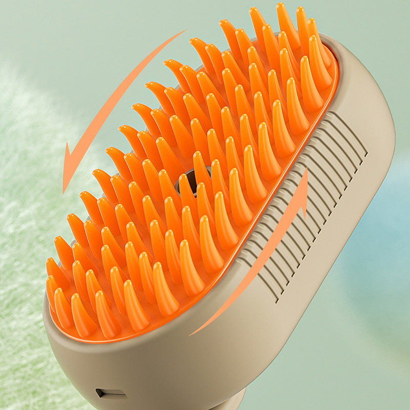 Multifunctional spray-massage comb for pets