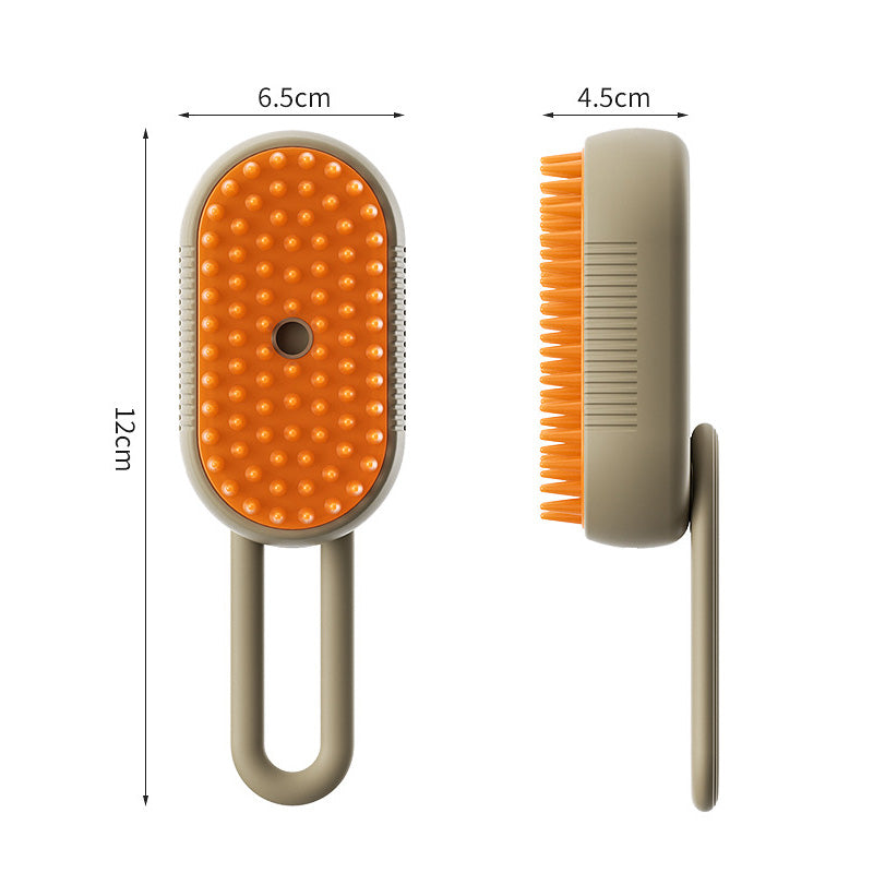 Multifunctional spray-massage comb for pets