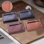 Men's Wallet With Automatic Card Pocket