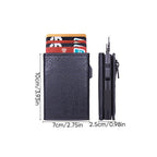 Men's Wallet With Automatic Card Pocket