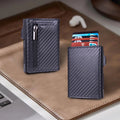 Men's Wallet With Automatic Card Pocket