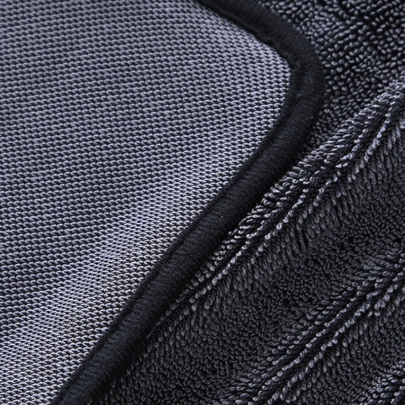 Twisted microfiber towel for car washing and glass cleaning